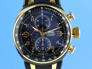 Oris TT3 Chronograph Formular Gold 7587 Titanium