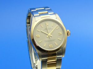 ROLEX OYSTER Perpetual Stahl/Gold Medium