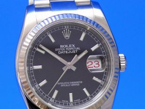 Rolex Datejust Edelstahl/Weigold aus 2006