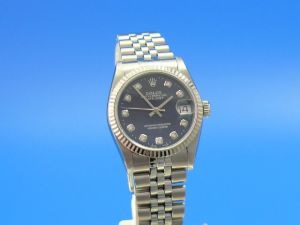 Rolex Datejust Medium Brillant Zifferblatt