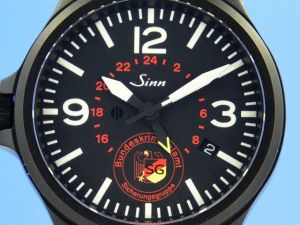 Sinn 856 S BKA SG 2. Zeitzone PVD