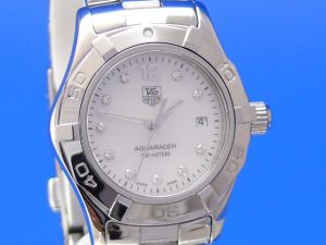 TAG Heuer Aquaracer Lady Perlmutt/Diamanten