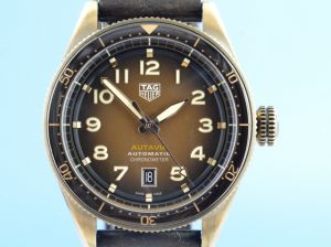 TAG Heuer Autavia Bronze Chocolate Dial Chronometer