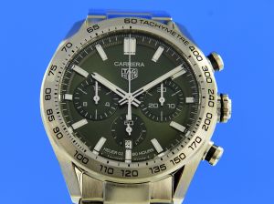 TAG Heuer Carrera Heuer-02T Chronograph Calibre 02 Green Dial