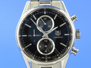 Tag heuer carrera calibre 1887 black clearance
