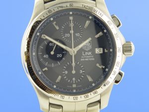 TAG Heuer LINK Blue Dail Chronograph