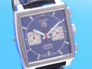 TAG Heuer Monaco Steve McQueen Re-Edition blau CAW2111