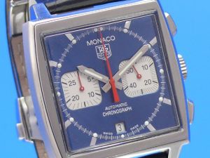 TAG Heuer Monaco Steve McQueen Re-Edition blau CW2113-0