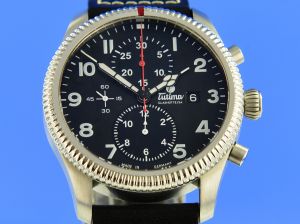Tutima Glash�tte Grand Flieger Classic Chronograph 6402-01
