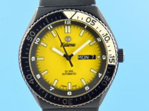 Tutima Military DI 300 Yellow Dial