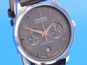 UNION GLASHTTE – Noramis Chronograph  Limited Edit.
