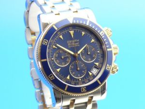 Zenith El Primero Rainbow Stahl/Gold